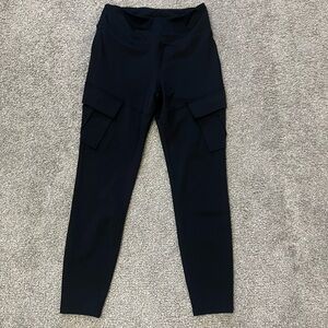 HALARA Black Cargo Leggings size medium
